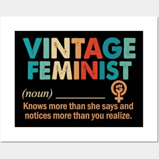 Vintage Feminist Posters and Art